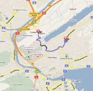 Link auf Map (Route ab A2-Emmen-Süd)